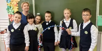 Интервью с учащимися школы, посвященное Дню учителя